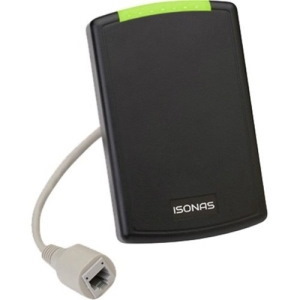  ISONAS Pure IP Reader Controller, Single Gang, 125kHz and 13.56MHz with Bluetooth