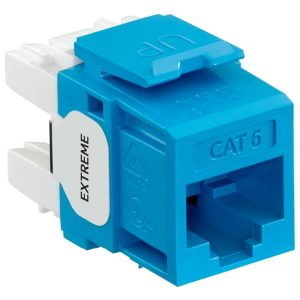 MOD-6-BU - Category 6 Jack Module (Blue)