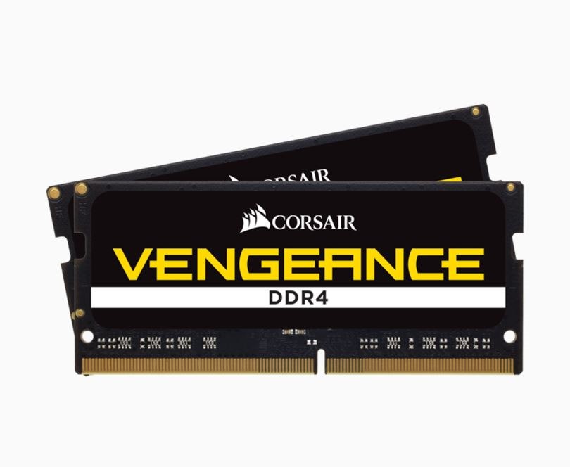 Corsair Vengeance 64GB (2x32GB) DDR4 Sodimm 2666MHz CL18 1.2V 18-18-18-43 260Pin Notebook Laptop Memory Ram