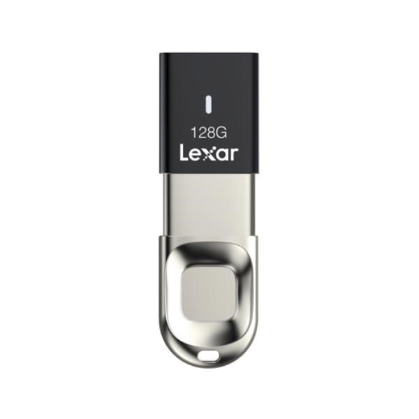 Lexar JumpDrive Fingerprint F35 Usb 3.0 Flash Drive 128GB, Up To 150MB/s Read ,3 Year Limited Warranty