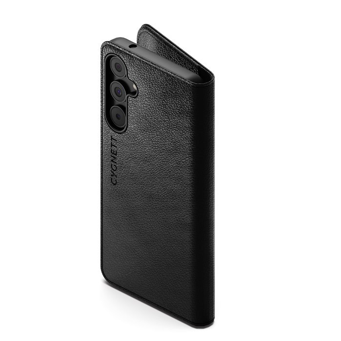 Cygnett UrbanWallet Samsung Galaxy A26 5G (6.7') Case- Black (Cy5399urbwt),360° Protection,Folding Stand,3X Card Slots,TPU Sides,2 Years Warranty