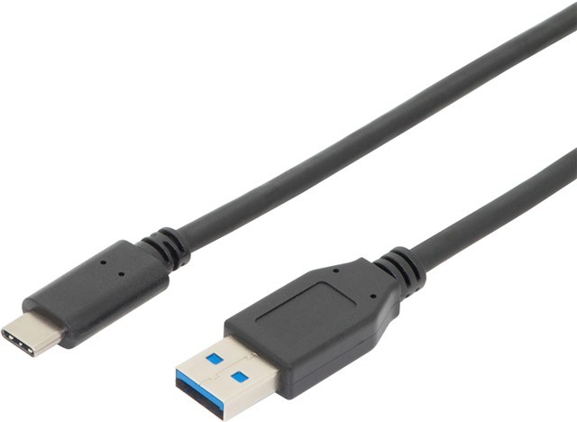 Digitus Usb Type-C (M) To Usb Type A (M) 1M Gen2 10GBs Cable