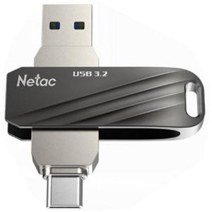 Netac Us11 Usb3.2 + Type-C Dual Flash Drive 128GB Ufd