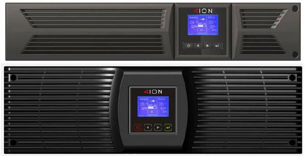 Ion F18 3000Va / 2700 Online Super Charger Ups, No Batteries, 2U Rack/Tower, 3YR Advanced Replacement Warranty, Rail Kit Inc