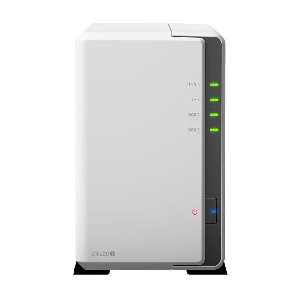 Synology DiskStation DS220J 2-Bay 3.5" Diskless 1xGbE Nas (Tower) , Realtek RTD 1.4GHz, 512MB Ram DDR4, 2 X Usb3.0, 2 YR Warranty