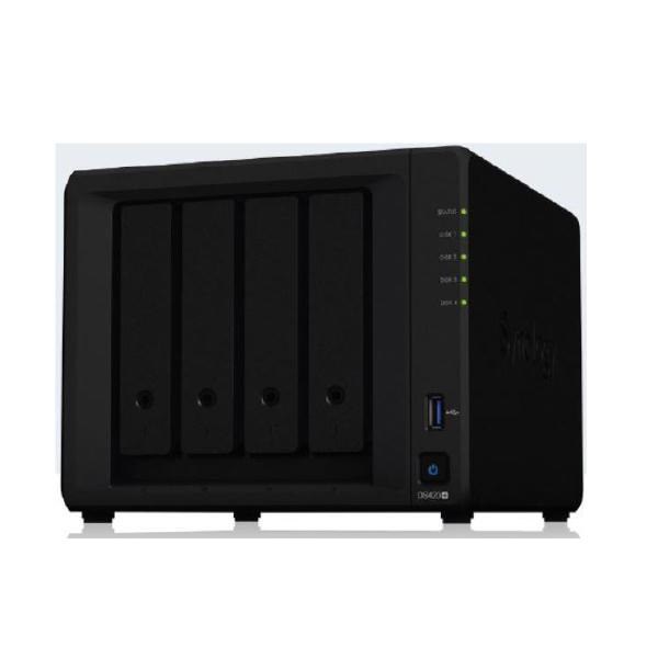 Synology DiskStation DS420+ 4-Bay 3.5" Diskless, Intel Celeron J4025 2-Core, 2xGbE Nas (SMB) - 2GB Ram, 2 X Usb3, 3 Years WTY