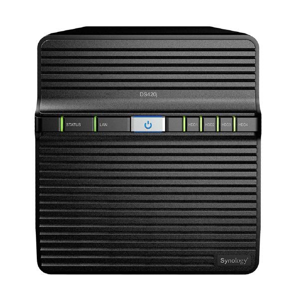 Synology DiskStation DS420j 4-Bay 3.5" Diskless 1xGbE Nas , Realtek RTD1296 4-Core 1.4GHz, USB3.0x 2, 2 YR WTY