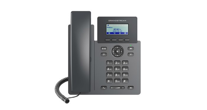 Grandstream *LS Grandstream GRP2601 Carrier Grade 2 Line Ip Phone, 2 Sip Accounts, 2.2' LCD, 132X48 Screen, HD Audio, Psu Included, 5 Way Conference, 1Yr WTY