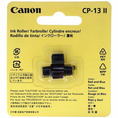 Canon CP13II Original Ink Roller - Single Pack - Red, Blue - 1 Pack