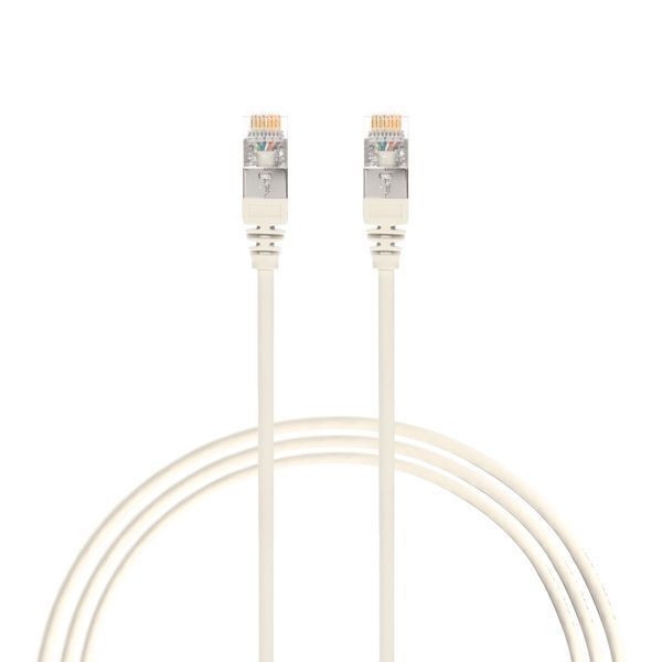 4Cabling 4M Cat 6A RJ45 S/FTP Thin LSZH 30 Awg Network Cable. White