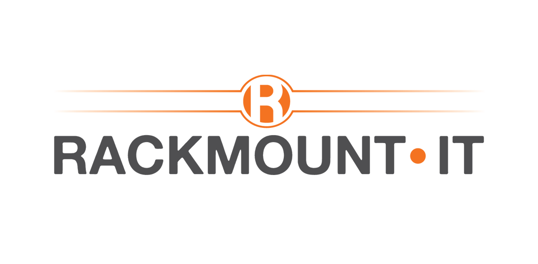 RACKMOUNT.IT 1U Rack-mountable Rack Mount Tray for Network Security/Firewall Appliance - Jet Black