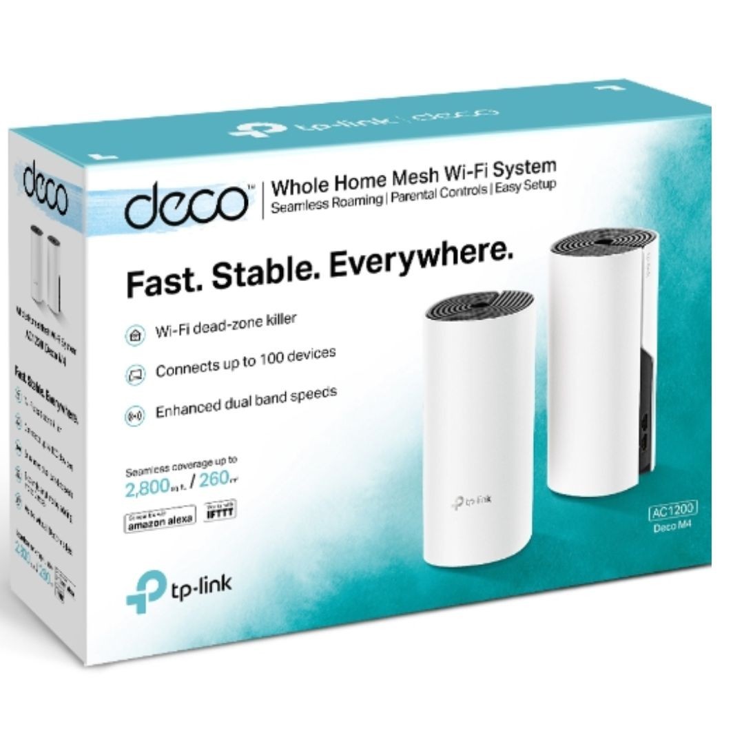 TP-Link Deco M4 IEEE 802.11ac 1.17 Gbit/s Wireless Access Point