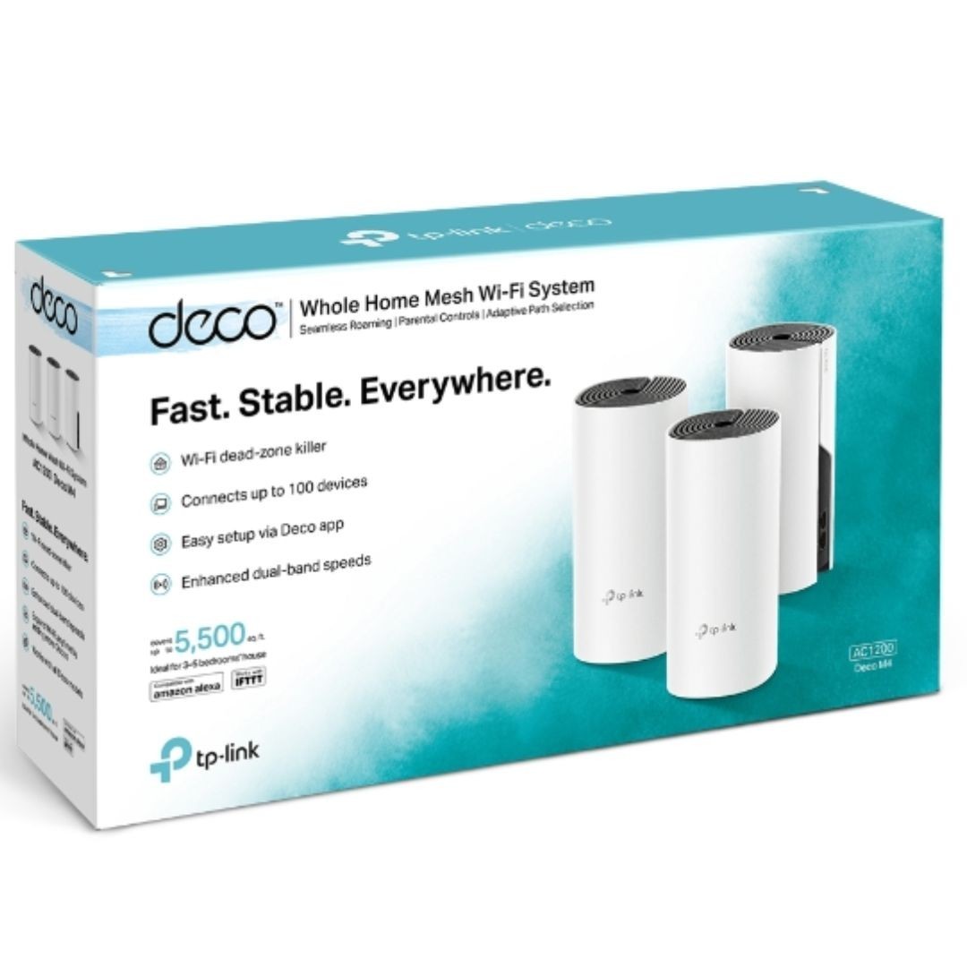 TP-Link Deco M4 Dual Band IEEE 802.11ac 1.17 Gbit/s Wireless Access Point
