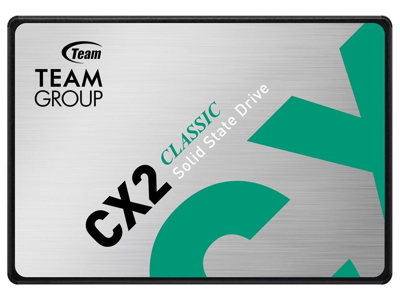 Teamgroup CX2 2.5 2TB Sata Iii 3D Nand Internal Solid State Drive (SSD) Retail