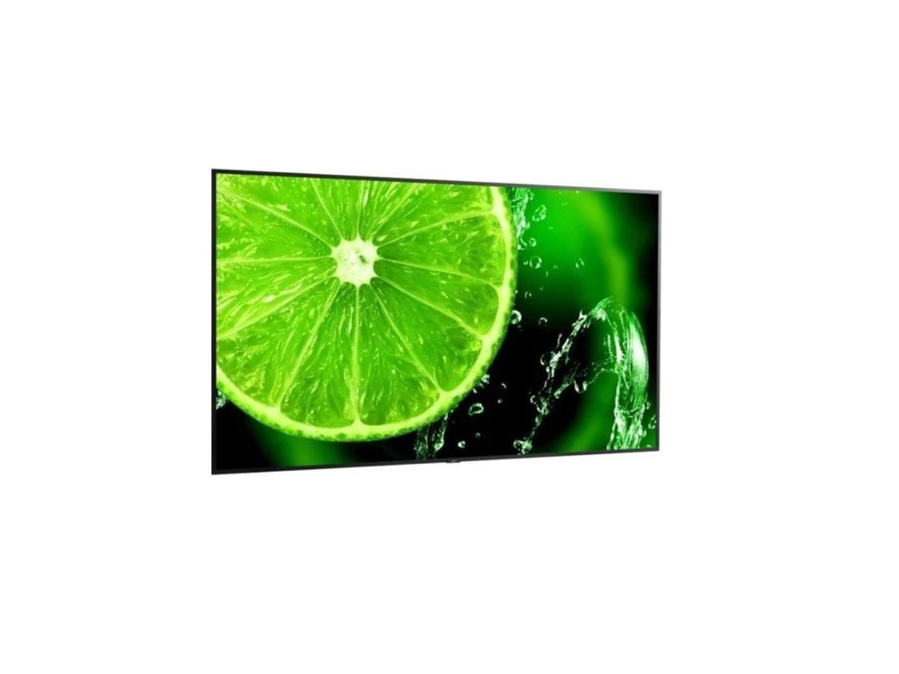 Nec 75 Led LCD, Uhd, 24/7, 500Nits, High Haze, Hdmi X2/Out, DP X2/Out, SDM Slot, Ext