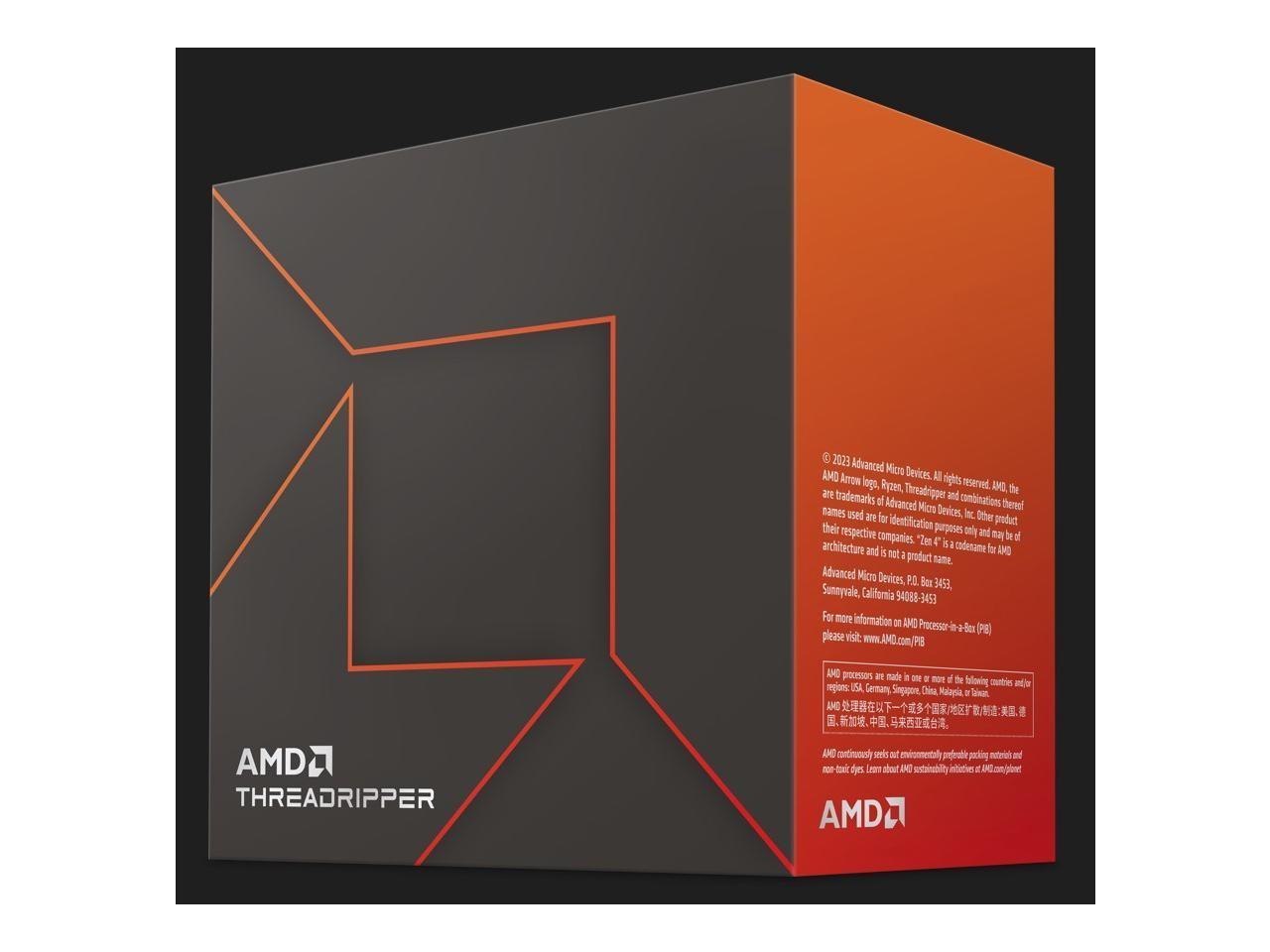 AMD Ryzen Threadripper 7000 7980X Tetrahexaconta-core (64 Core) 3.20 GHz Processor - Retail Pack