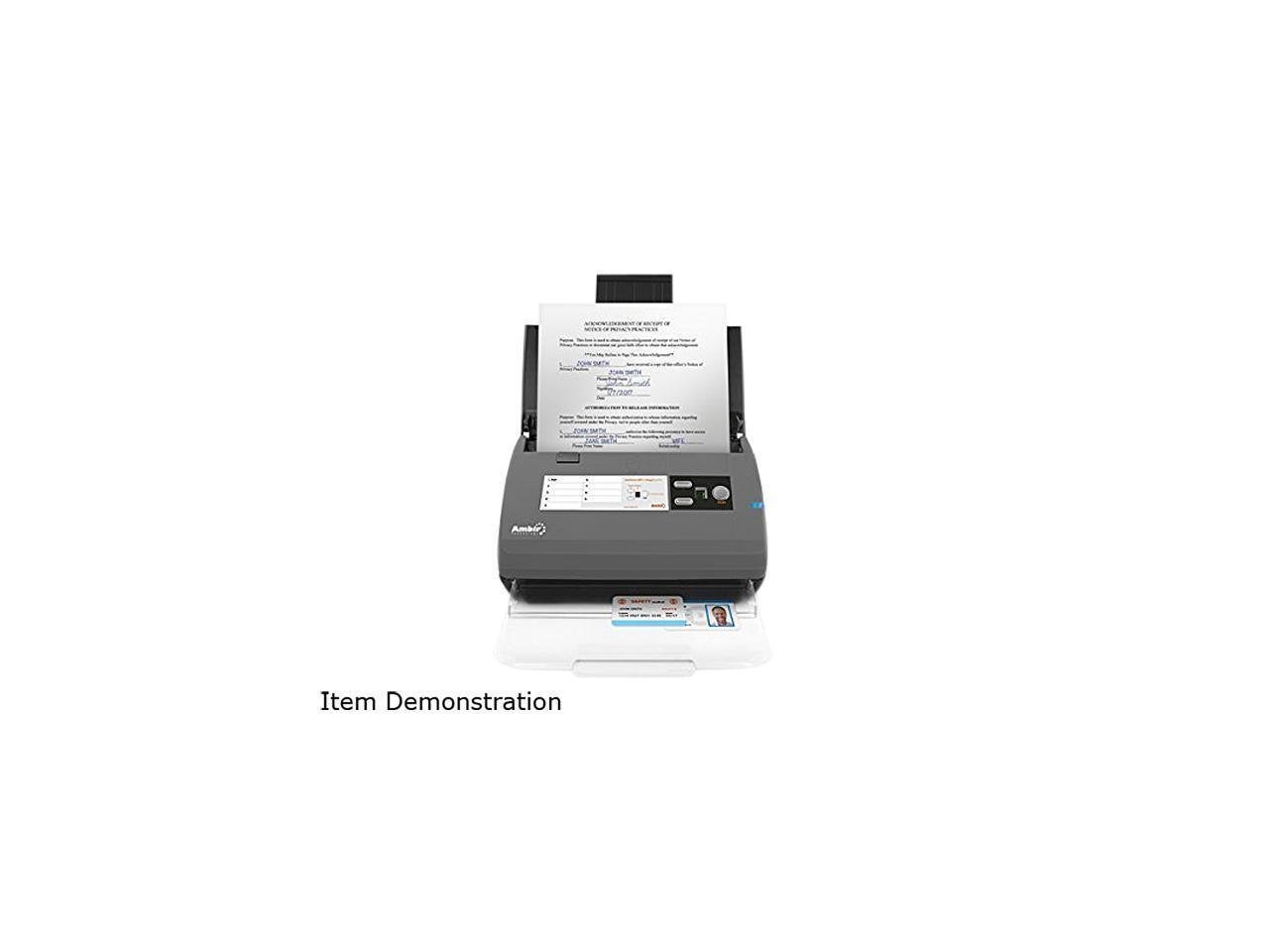 Ambir Technology Ambir Ds820ix - Imagescan Pro 820Ix, 20Ppm/40Ipm Adf Duplex Scanner; Includes Am