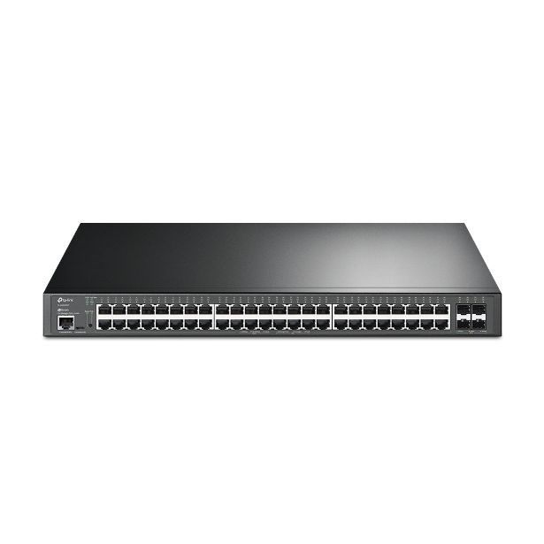 TP TL-SG3452XP JetStream 48-Port Gigabit and 4-Port 10GE SFP+ L2+ Managed Switch with 48-Port PoE+ EA.