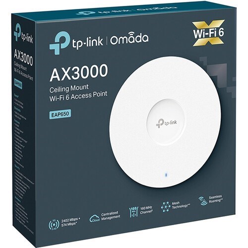 TP EAP650 AX3000 Ceiling Mount WiFi 6 Access Point