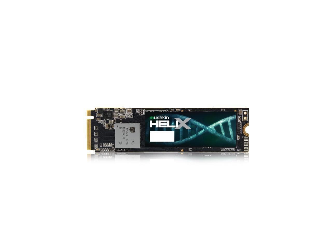 Mushkin 512GB Helix-L M.2 2280 PCIe Gen3 X4 NVMe 1.3 Solid State Drive Model MKNSSDHL512GB-D8