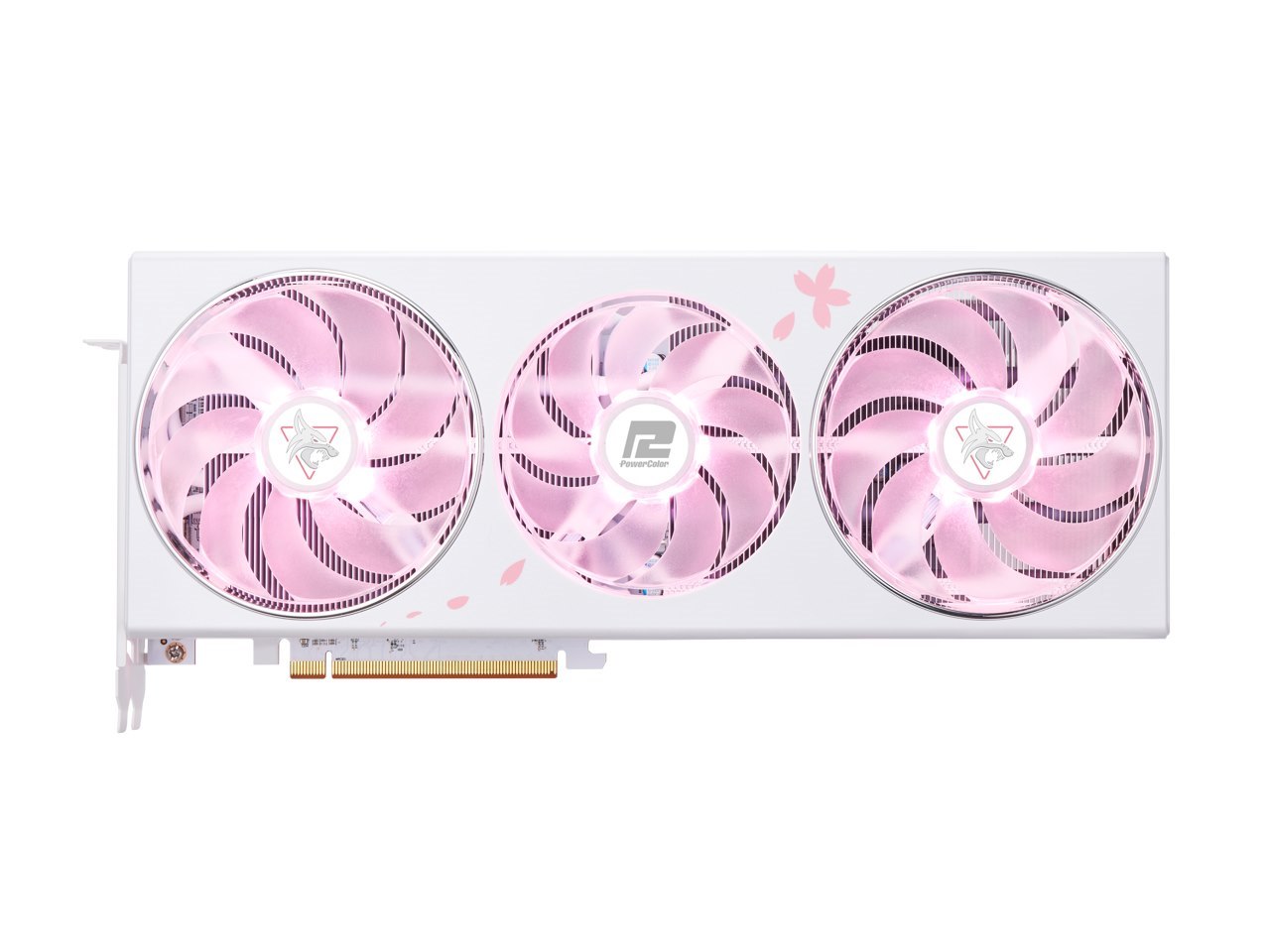 PowerColor Hellhound Sakura Radeon RX 7800 XT 16GB GDDR6 Pci Express 4.0 X16 Atx Video Card RX7800XT 16G-L/Oc/Sakura