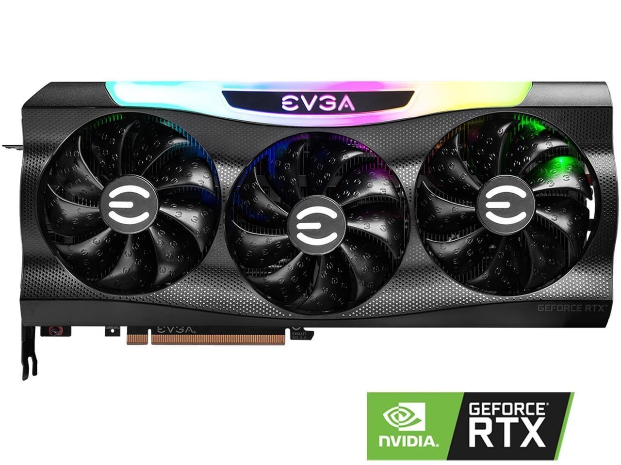 Evga FTW3 GeForce RTX 3070 8GB GDDR6 Pci Express 4.0 Video Card 08G-P5-3767-RX