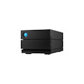 LaCie 2Big Raid 8TB Usb-C External Hard Drive STHJ8000800 Black