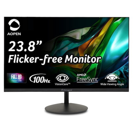 AOpen 24CV1Y H Full HD LCD Monitor - 16:9 - Black