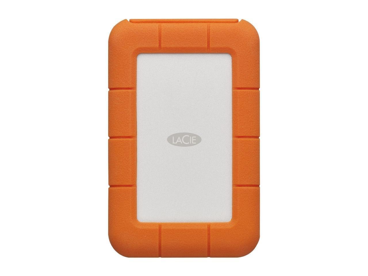 Lacie STFR5000800 5TB Rugged Usb 3.1 Gen 1 Type-C External Hard Drive