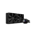 NZXT Kraken 280MM - RL-KN280-B1 – Aio Cpu Liquid Cooler - LCD Display - 2 X F140P Static Pressure Fan Radiator Fans Lga 1700 / Am5 Compatible