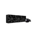 NZXT Kraken 360MM - RL-KN360-B1 – Aio Cpu Liquid Cooler - LCD Display - 3 X F120P Static Pressure Fan Radiator Fans Lga 1700 / Am5 Compatible
