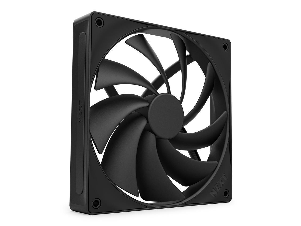 NZXT F140 Q 140MM Non-LED Led 120MM Quiet Airflow PWM Case Fan