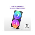 NZXT F240 RGB Core Rf-U24hf-B1 240MM RGB Led Single-Frame RGB Fan Unit