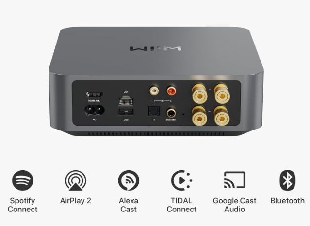 WiiM Amp: Multiroom Streaming Amplifier