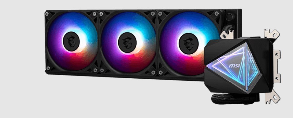 Msi Mag Coreliquid I360 BlackLiquid Cpu Cooler, Lga 1150/1151/1155/1156/1200/1700+ Next Gen Am5/Am4 3Y Warranty