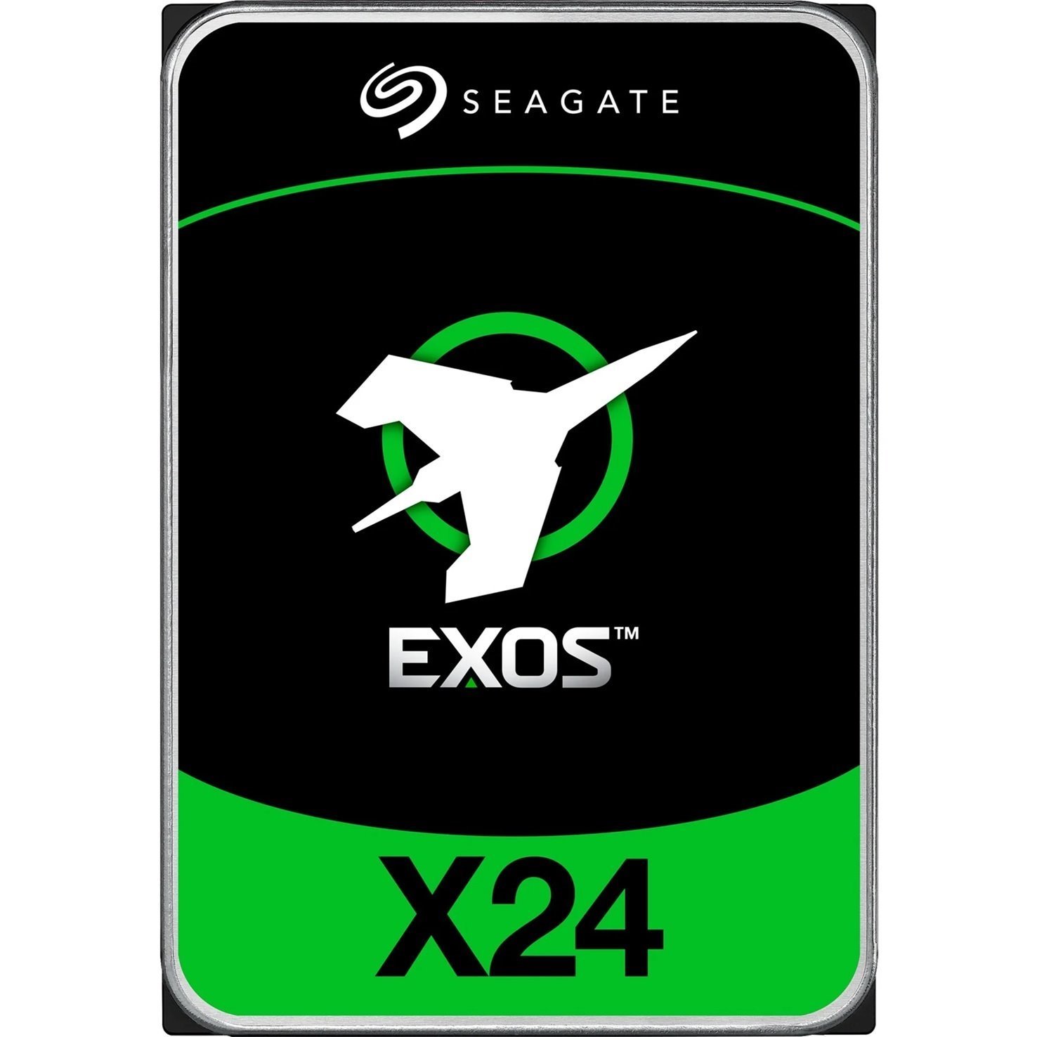 Seagate16TB 3.5' Sata Exos X24, 512MB Cache, Enterprise, 512E/4Kn, 6GB/S, 7200RPM, 24X7 Data Availability HDD. 5 Years Warranty