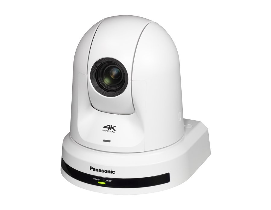 Panasonic Aw-Ue30wej 4K 20X Optical Zoom Auto Tracking PTZ Camera White