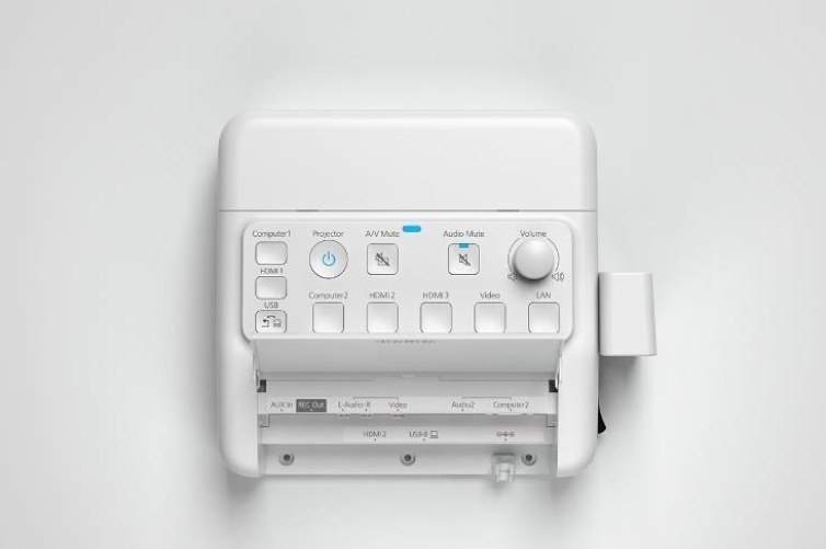 Epson Projector Control Box With Audio Control & Cable Management - 2X Hdmi
