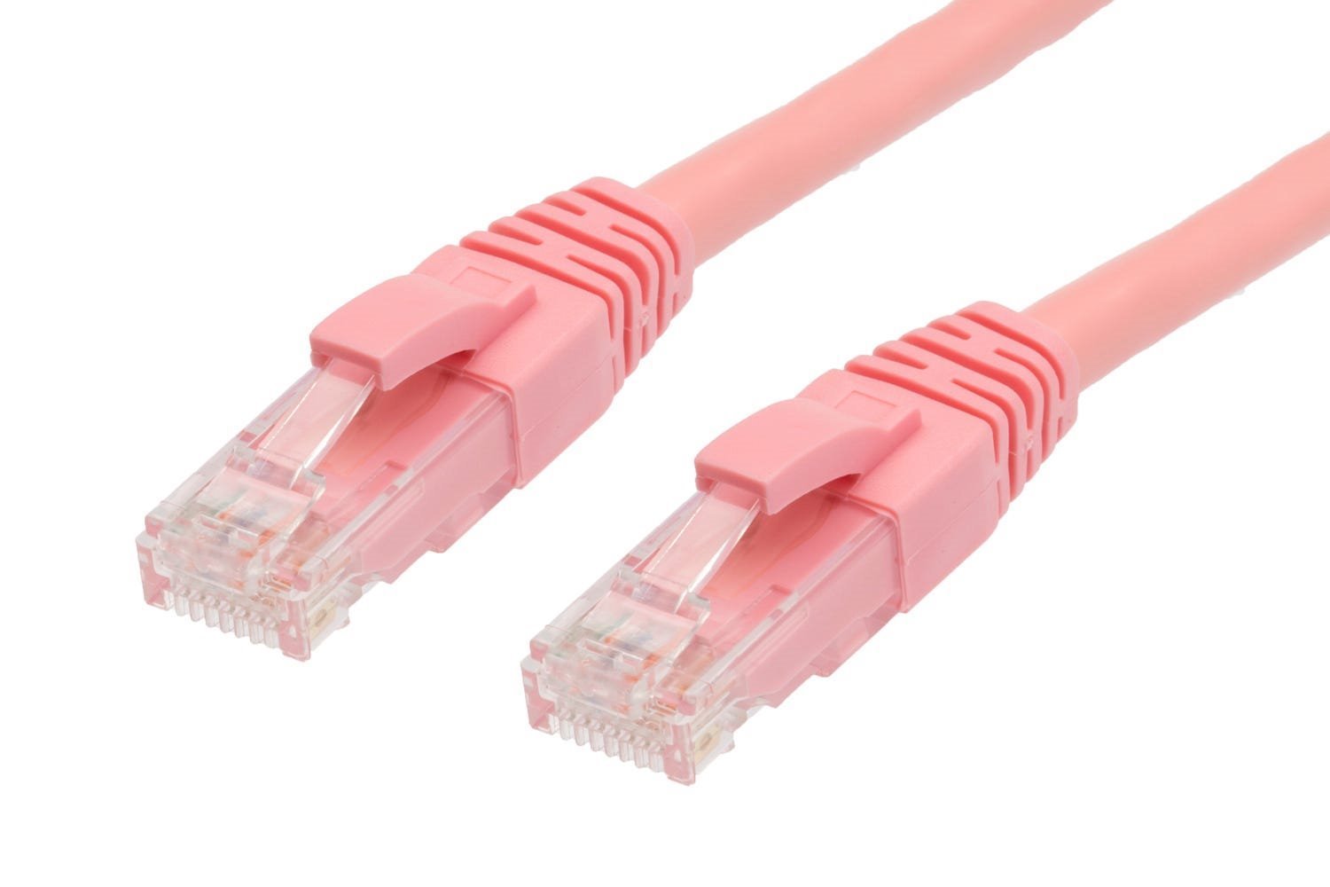 4Cabling 20M RJ45 Cat6 Ethernet Network Cable | Pink