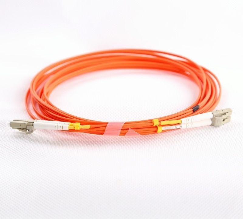 PlusOptic Fibre Patch, LC-LC, Om1, 1M, Multimode Duplex