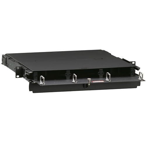 Leviton - Opt-X 1000I SDX 1Ru Fobot Enclosure w/Sliding Tray Empty(5R1UM-S03)Accepts Up To (3) SDX Adapter Plates Or (3) SDX MTP Cassettes And Accepts Up To (3) Splice Trays