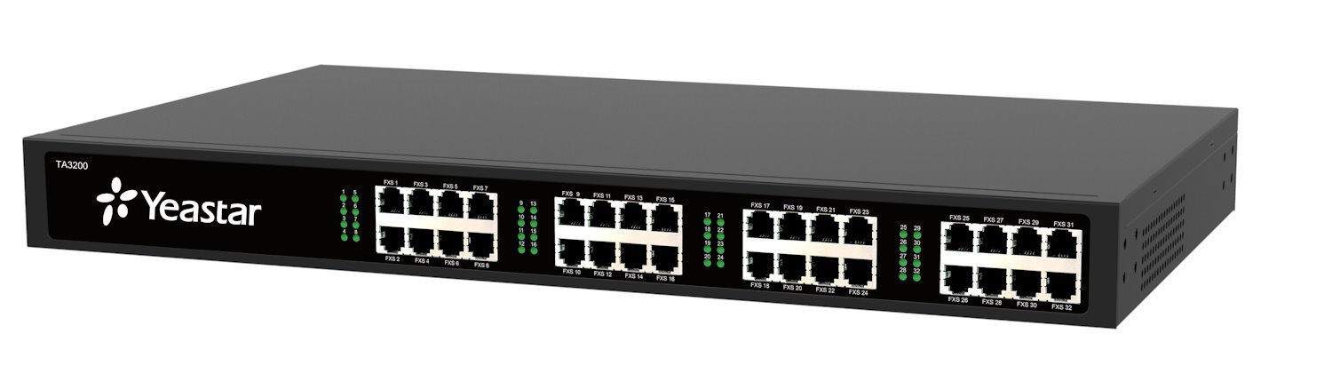 Yeastar TA3200 Analog Telephone Adapter 32 FXS Ports