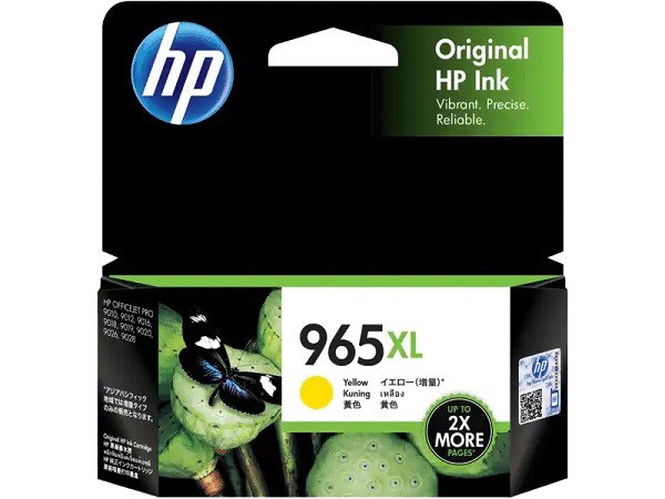HP 965XL Original High Yield Inkjet Ink Cartridge - Yellow Pack