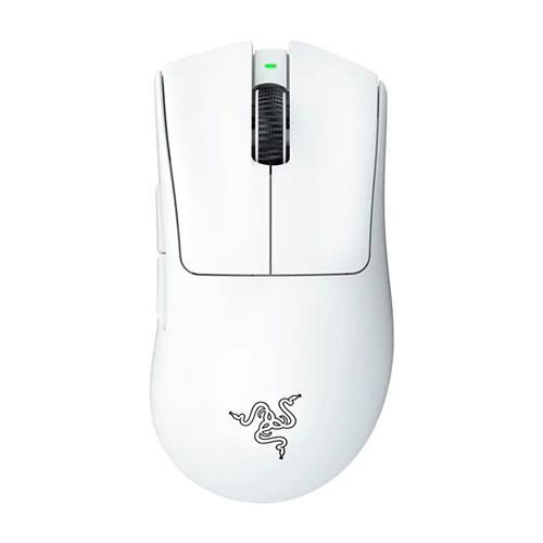 Razer DeathAdder V3 Pro-White Edition-Ultra-lightweight Wireless Ergonomic Esports Mouse