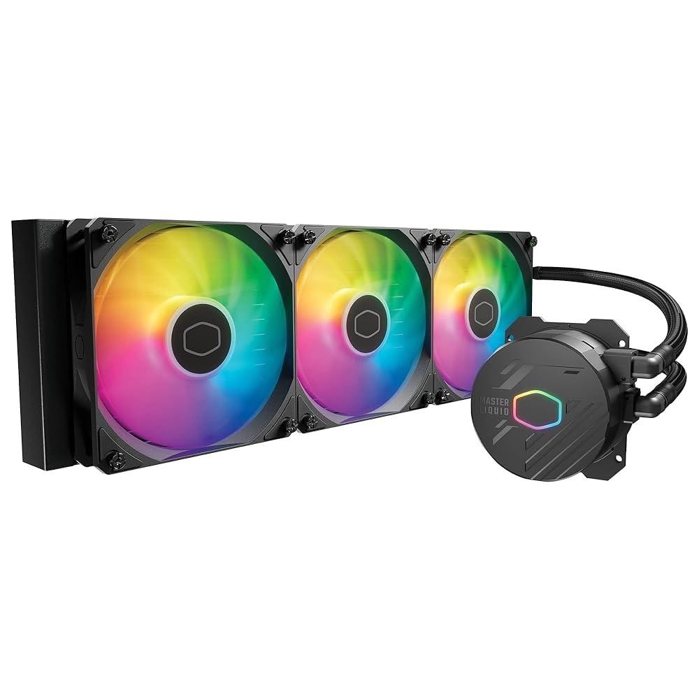 Cooler Master ML360L Core Argb, 3X New 120 Argb Fan, New Dual Chamber Gen S, 360MM Radiato