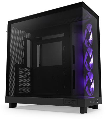 NZXT NZX Cas H6-Flow-Airflow-Mid-Tower-Blk