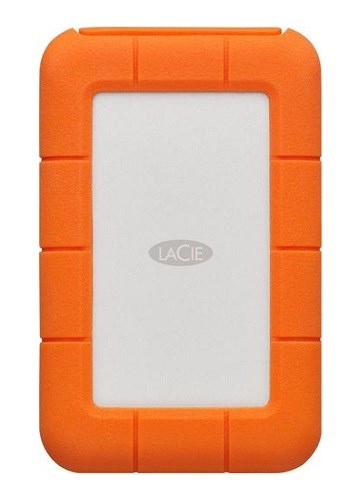 Lacie Rugged 2.5" 4FT Drop Resistant 2TB Thunderbolt, Usb-C, 3YR