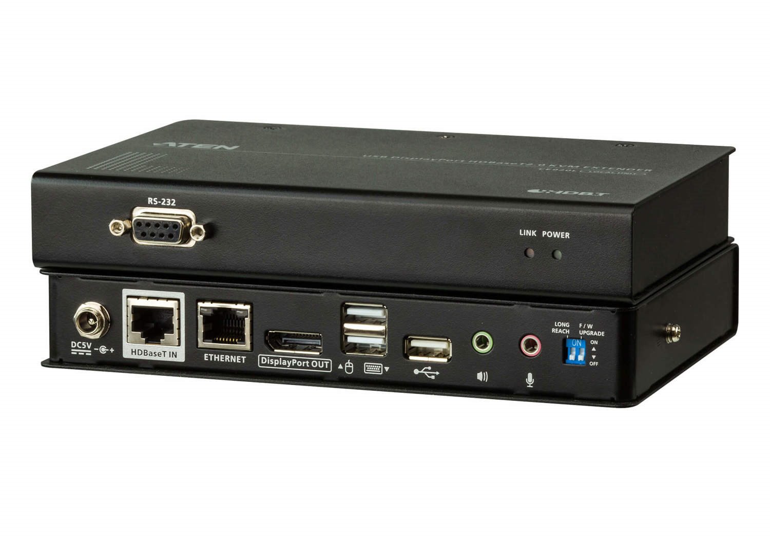 Aten (Ce920-At-U) 4K DisplayPort HDBaseT 2.0 KVM Extender With RS23