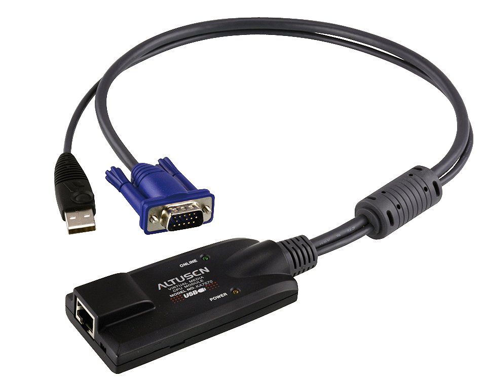 Aten (Ka7570-Ax) Aten Altusen Usb Cpu Module For KH15xxA, KH25xxA, KL15xxA Series - 1600X1200@40M