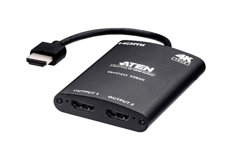Aten 2 Port True 4K Compact Splitter